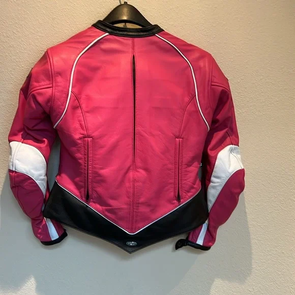 Rocket Girl/Joe Rocket Leather Moto Jacket Sz XS - Picture 4 of 9